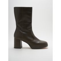 ANGEL ALARCON - Bottines/Boots vert en cuir - Femme - Taille 39 - Modz