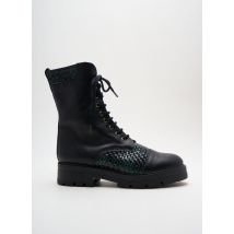 XAVIER DANAUD - Bottines/Boots vert en cuir - Femme - Taille 39 - Modz