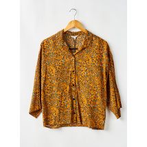LOLA ESPELETA - Chemisier jaune en coton - Femme - Taille 34 - Modz