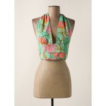 MOLLY BRACKEN - Top vert en polyester - Femme - Taille 42 - Modz