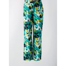 VILA - Pantalon large vert en viscose - Femme - Taille 40 - Modz