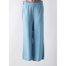 TIFFOSI - Pantalon large bleu en lyocell - Femme - Taille 36 - Modz