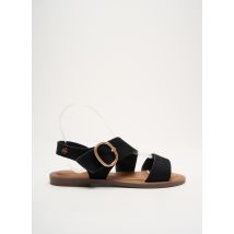 DEELUXE - Sandales/Nu pieds noir en textile - Femme - Taille 36 - Modz