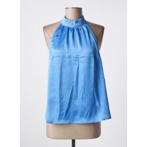 KAFFE - Top bleu en polyester - Femme - Taille 42 - Modz