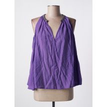 SEE U SOON - Top violet en viscose - Femme - Taille 38 - Modz