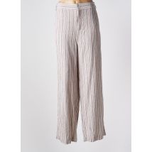 IN WEAR - Pantalon flare beige en lin - Femme - Taille 42 - Modz