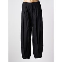 IN WEAR - Pantalon droit noir en coton - Femme - Taille 38 - Modz