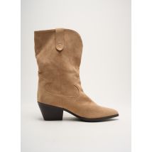 VANESSA WU - Bottes beige en textile - Femme - Taille 41 - Modz
