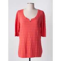 MONTAGUT - Pull rouge en viscose - Femme - Taille 42 - Modz