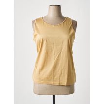 MONTAGUT - Top beige en coton - Femme - Taille 44 - Modz