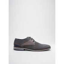 HIPNESS - Derbies gris en cuir - Homme - Taille 44 - Modz