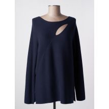 OLSEN - Pull bleu en viscose - Femme - Taille 40 - Modz