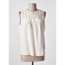 FRANSA - Top beige en coton - Femme - Taille 36 - Modz