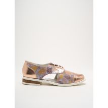 INEA - Derbies rose en cuir - Femme - Taille 39 - Modz