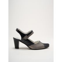INEA - Escarpins argent en cuir - Femme - Taille 38 - Modz