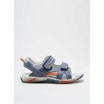 BOPY - Sandales/Nu pieds bleu en cuir - Garçon - Taille 30 - Modz