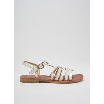 GBB - Sandales/Nu pieds beige en cuir - Fille - Taille 33 - Modz