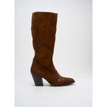 EXÉ - Bottes marron en cuir - Femme - Taille 39 - Modz