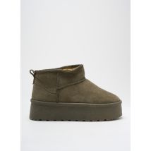 EXÉ - Bottines/Boots vert en textile - Femme - Taille 38 - Modz