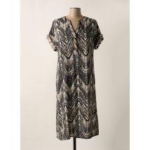 CISO - Robe mi-longue noir en viscose - Femme - Taille 52 - Modz