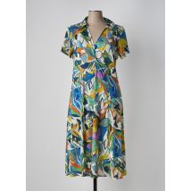 RENATTO BENE - Robe mi-longue vert en polyester - Femme - Taille 44 - Modz