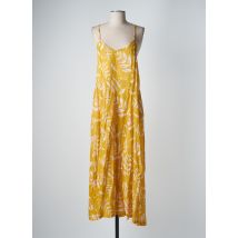 ME-TISSE - Robe longue jaune en viscose - Femme - Taille 36 - Modz