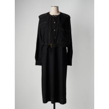 NÜ - Robe longue noir en viscose - Femme - Taille 38 - Modz