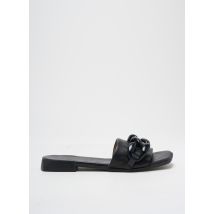 LUNE & L'AUTRE - Mules/Sabots noir en cuir - Femme - Taille 36 - Modz
