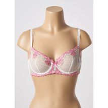 PIEGE - Soutien-gorge blanc en polyester - Femme - Taille 85C - Modz