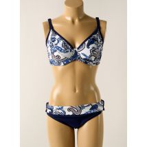 SUNFLAIR - Maillot de bain 2 pièces bleu en polyamide - Femme - Taille TU - Modz