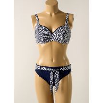 SUNFLAIR - Maillot de bain 2 pièces bleu en polyamide - Femme - Taille TU - Modz
