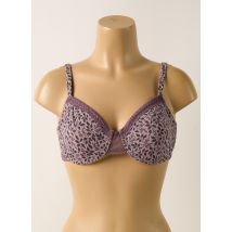 DIM - Soutien-gorge violet en polyamide - Femme - Taille 90D - Modz