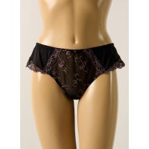 CONTURELLE - Tanga noir en polyamide - Femme - Taille 46 - Modz