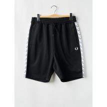 FRED PERRY - Short noir en polyester - Homme - Taille 40 - Modz