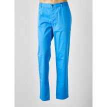HERO SEVEN - Pantalon chino bleu en coton - Homme - Taille W38 - Modz