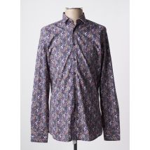 DIGEL - Chemise manches longues bleu en coton - Homme - Taille S - Modz