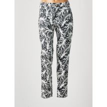 ANNA MONTANA - Pantalon slim noir en coton - Femme - Taille 44 - Modz