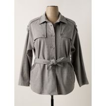 PAZ TORRAS - Veste casual gris en polyester - Femme - Taille 44 - Modz