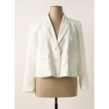 PAZ TORRAS - Blazer blanc en polyester - Femme - Taille 46 - Modz