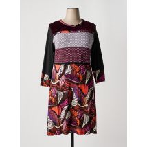 OLIVIER PHILIPS - Robe mi-longue noir en viscose - Femme - Taille 48 - Modz