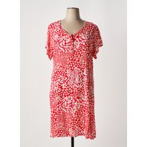 AGATHE & LOUISE - Robe mi-longue rouge en viscose - Femme - Taille 54 - Modz