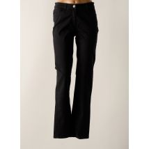 STARK - Pantalon droit noir en coton - Femme - Taille 38 - Modz
