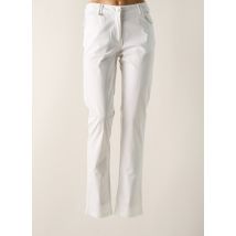 AGATHE & LOUISE - Pantalon slim blanc en coton - Femme - Taille 44 - Modz