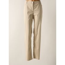 STARK - Pantalon droit beige en coton - Femme - Taille 50 - Modz