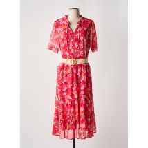 CHRISTINE LAURE - Robe longue rouge en polyester - Femme - Taille 48 - Modz