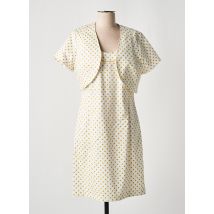 GREGORY PAT - Ensemble robe beige en coton - Femme - Taille 38 - Modz