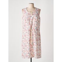 GUY DUBOUIS - Robe mi-longue beige en coton - Femme - Taille 40 - Modz