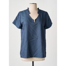 UNICA PLUS - Blouse bleu en polyester - Femme - Taille 42 - Modz