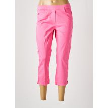 GUY DUBOUIS - Pantacourt rose en coton - Femme - Taille 40 - Modz