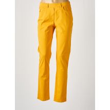 MERI & ESCA - Jegging jaune en coton - Femme - Taille 50 - Modz